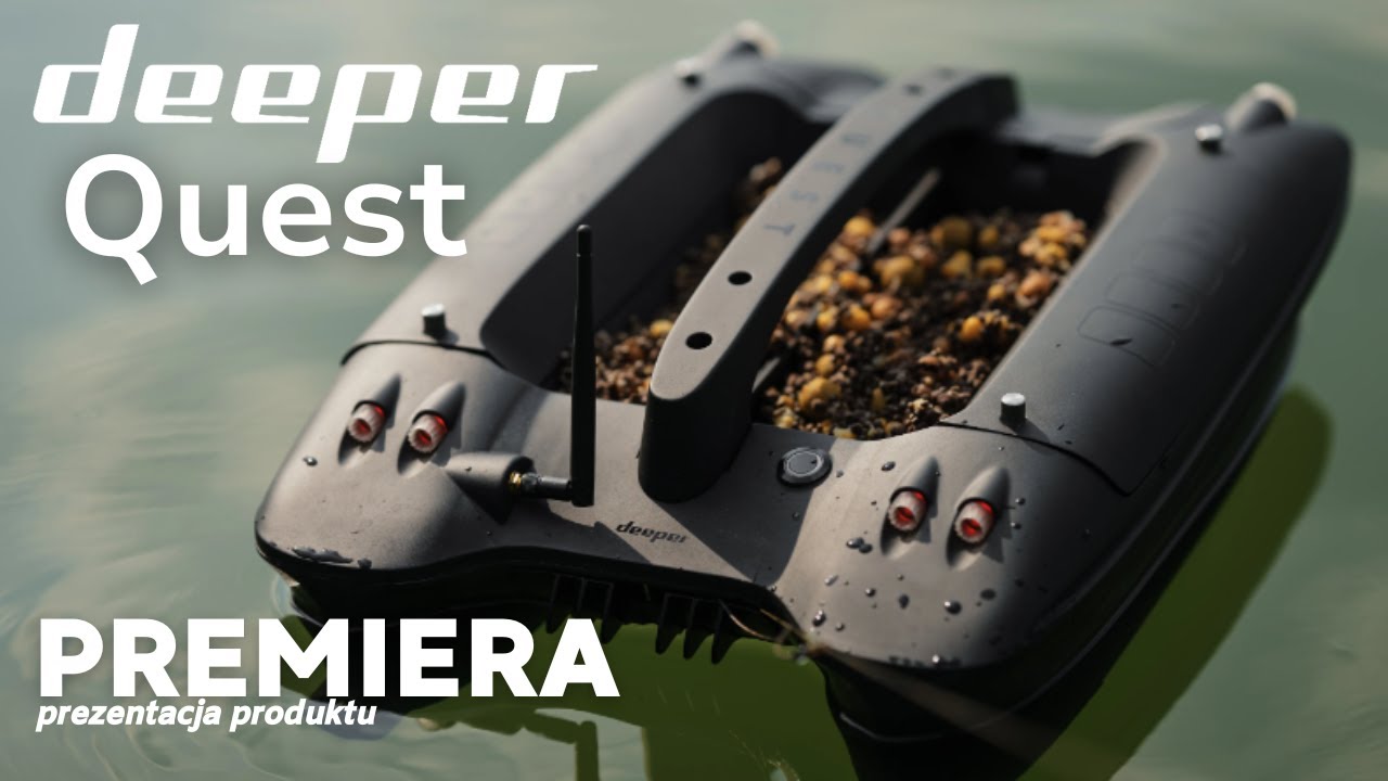 Łódka zanętowa Deeper Quest Baitboat - najnowocześniejsza łódka zanętowa.