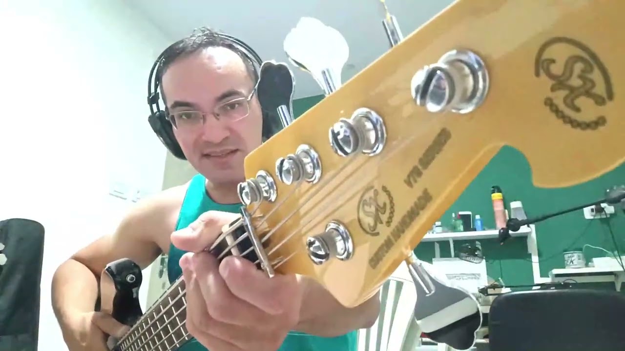 SX SPB62-5 - CAPTADORES MEC (MEC Pickups J) - (PREAMP DB2 @duartpreamp) - TESTE