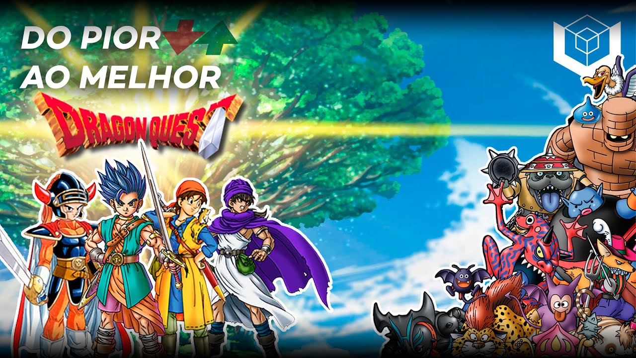 Qual é o melhor jogo da franquia DRAGON QUEST, segundo a crítica?  - Ranking do Pior ao Melhor