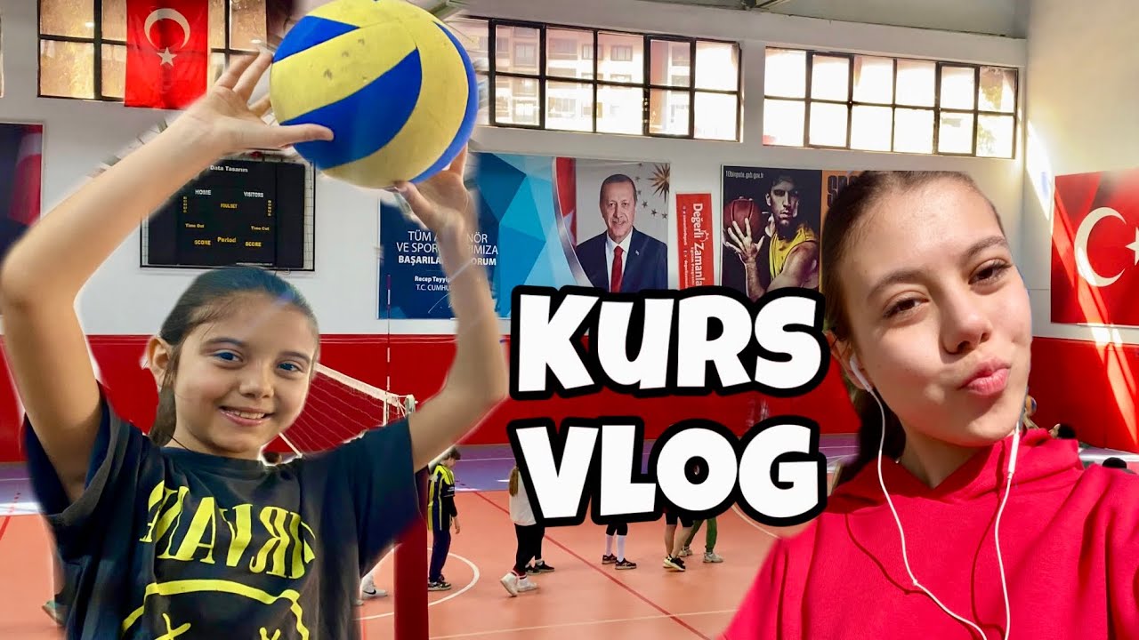 KURS VLOG, Voleybol Kursuna Benimle Hazırlan