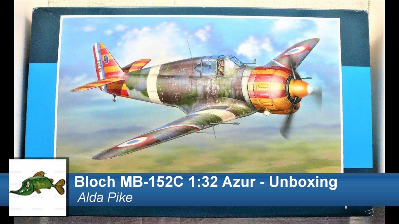 Bloch MB 152C 1:32 Azur - Unboxing