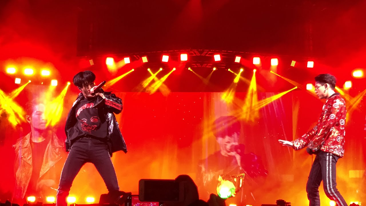 Mark Jackson BamBam - God Has Return + Ma&ntilde;ana @ GOT7 KEEP SPINNING WORLD TOUR IN SYDNEY CONCERT LIVE