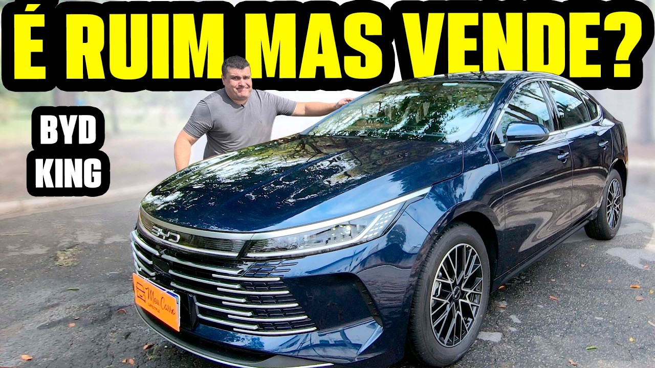 BRASILEIRO ENDOIDOU DE VEZ? BYD KING: O CARRO CHINÊS que DERROTOU O COROLLA! COMO PODE VENDER TANTO?
