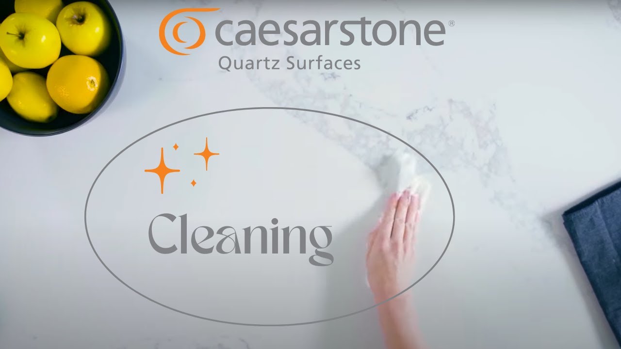 Learn How to Effortlessly Clean Your Caesarstone Worktops in 3 Minutes