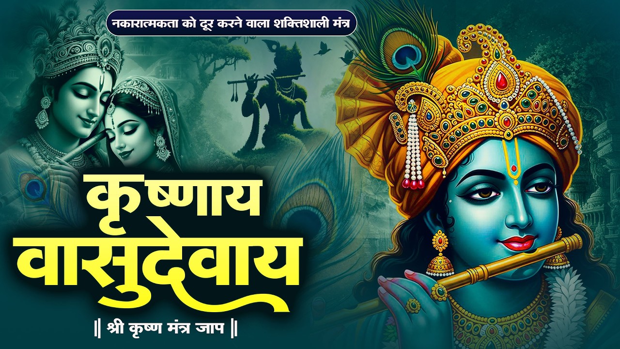 108 Repetitions of Om Krishnaya Vasudevaya Haraye — Powerful Krishna Bhajan