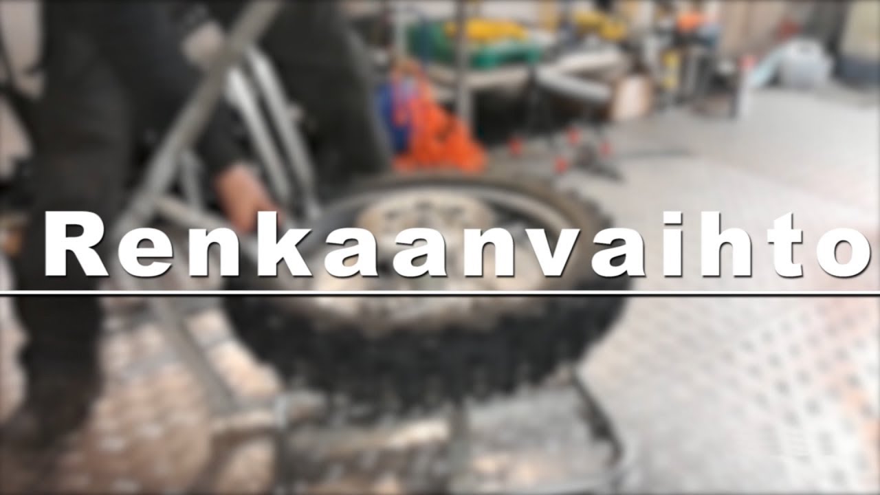 Enduro | Renkaanvaihto opetus