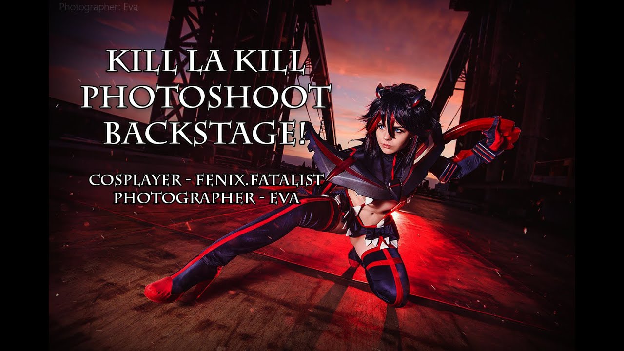 Kill la Kill Cosplay - Photoshoot Backstage