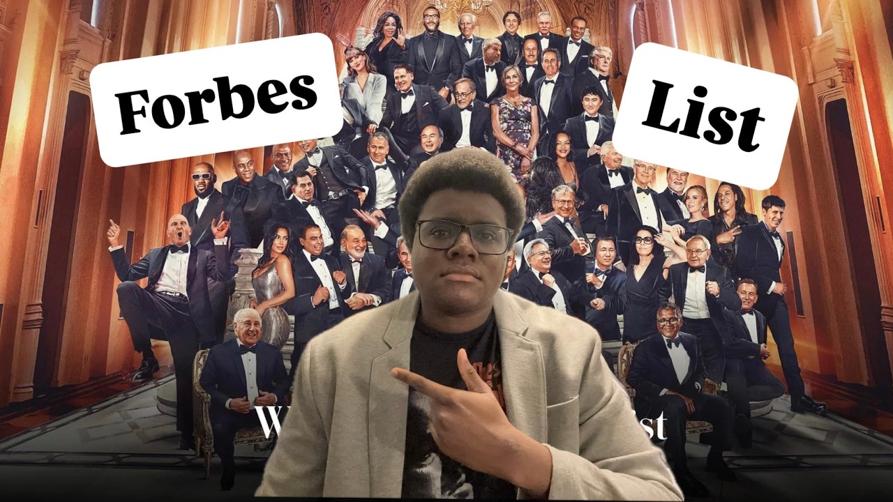 Skimming through the Forbes List.