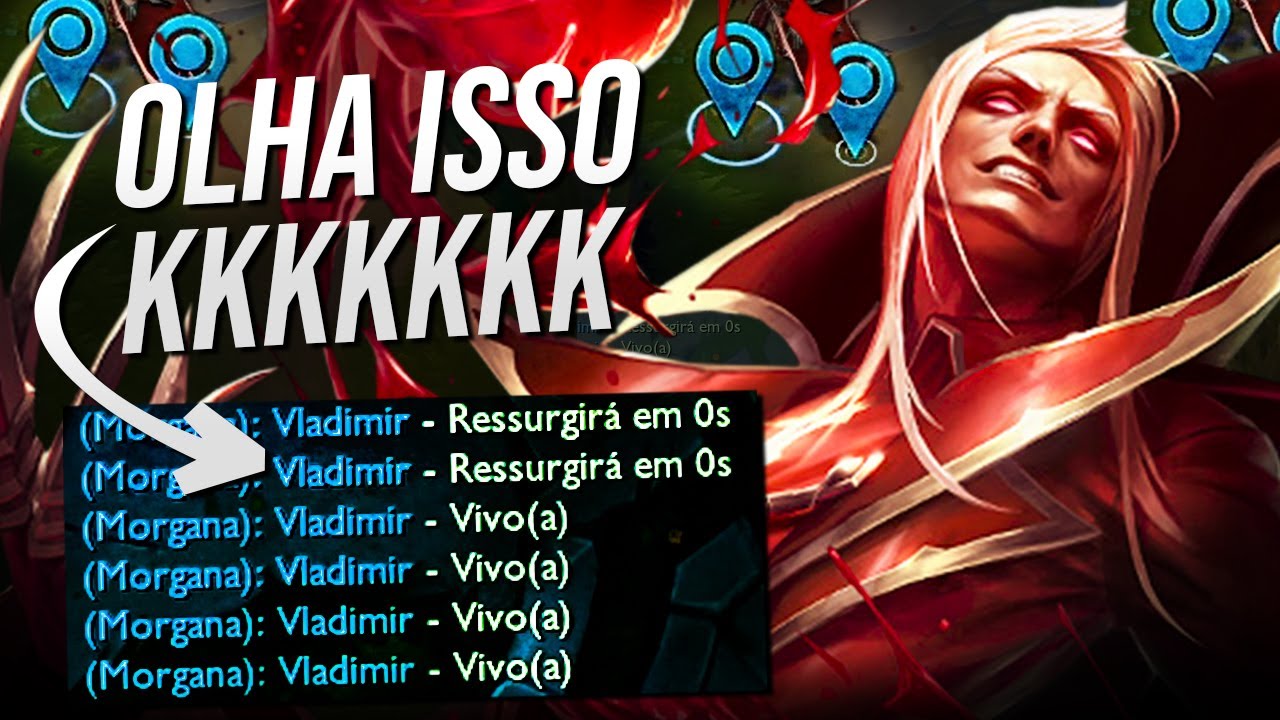MORGANA TILTOU E FICOU SE MATANDO AO VER MEU PICK DE VLADIMIR JUNGLE!!