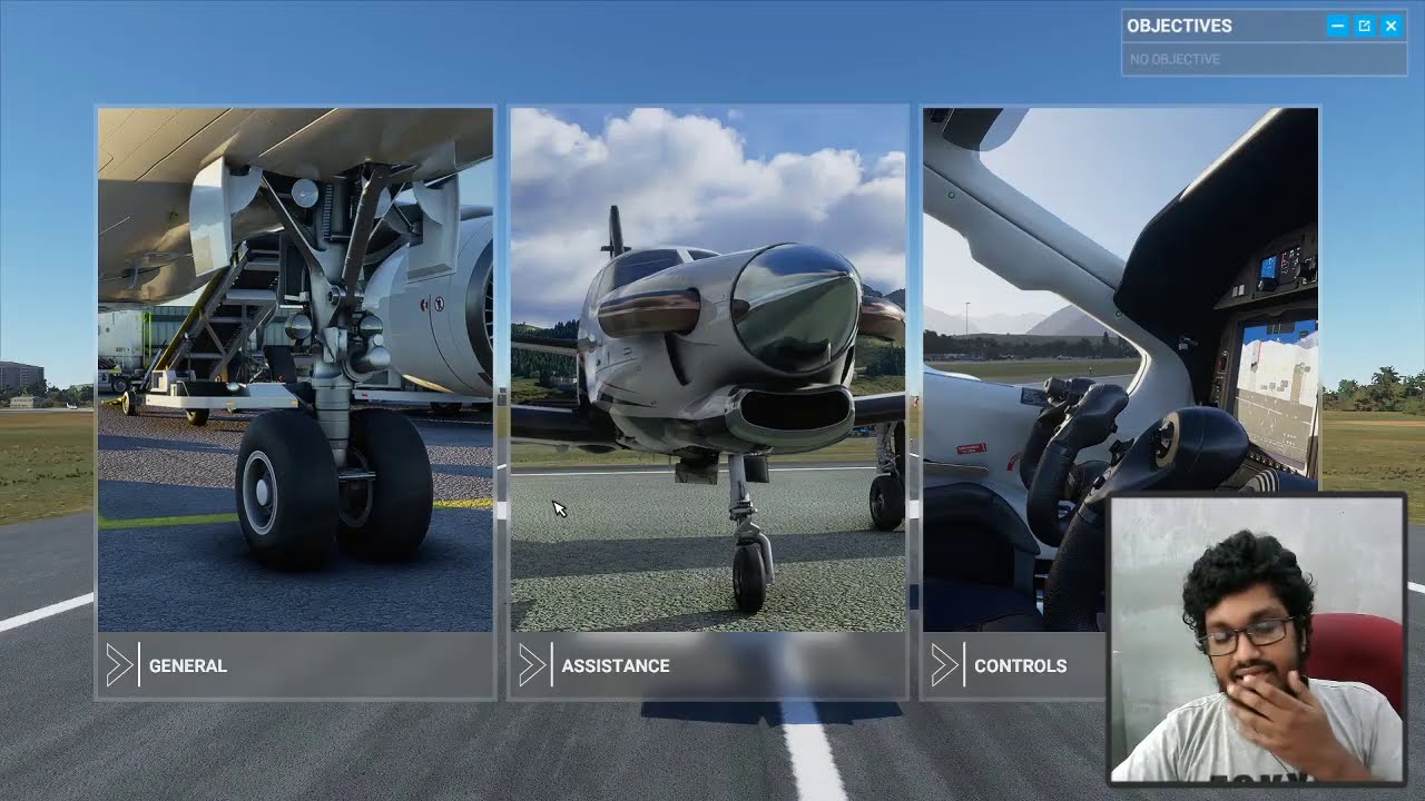 Flight Simulator එකෙන් අපේ ගෙදර ගියා !