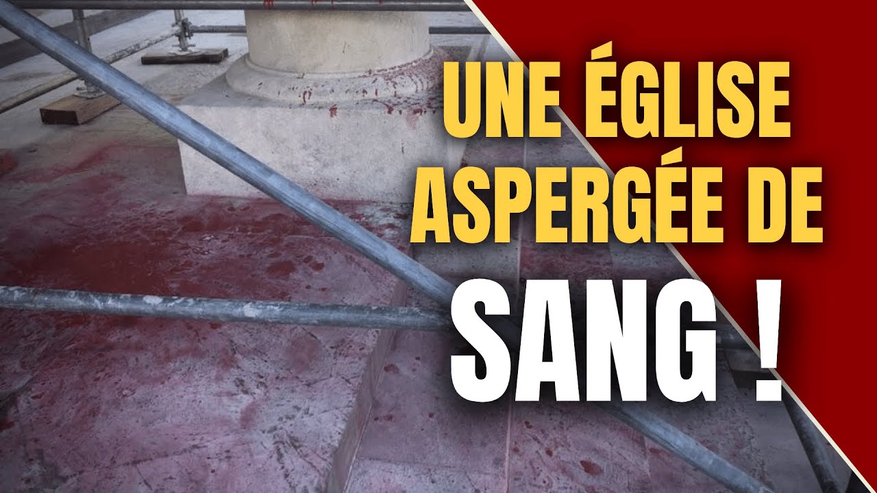 MARSEILLE : L'ÉGLISE DES RÉFORMÉS COUVERTE DE PEINTURE ROUGE