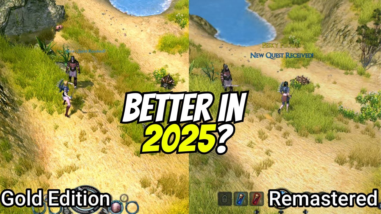 Графика Sacred 2 Remastered против графики Sacred 2 Gold Edition
