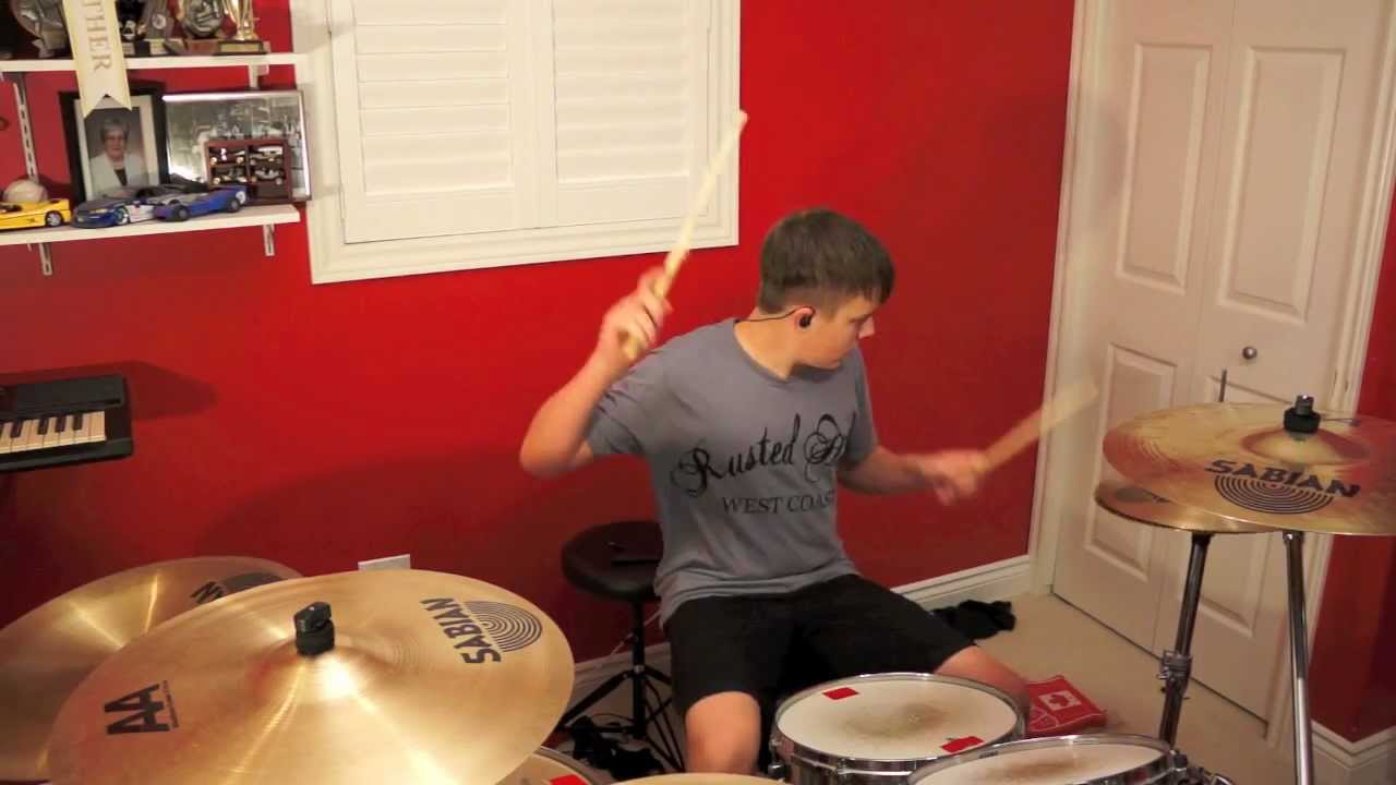 THE WITCH WAS RIGHT - The Sacrifice (drum cover) by 15 y/o Evan Patterson