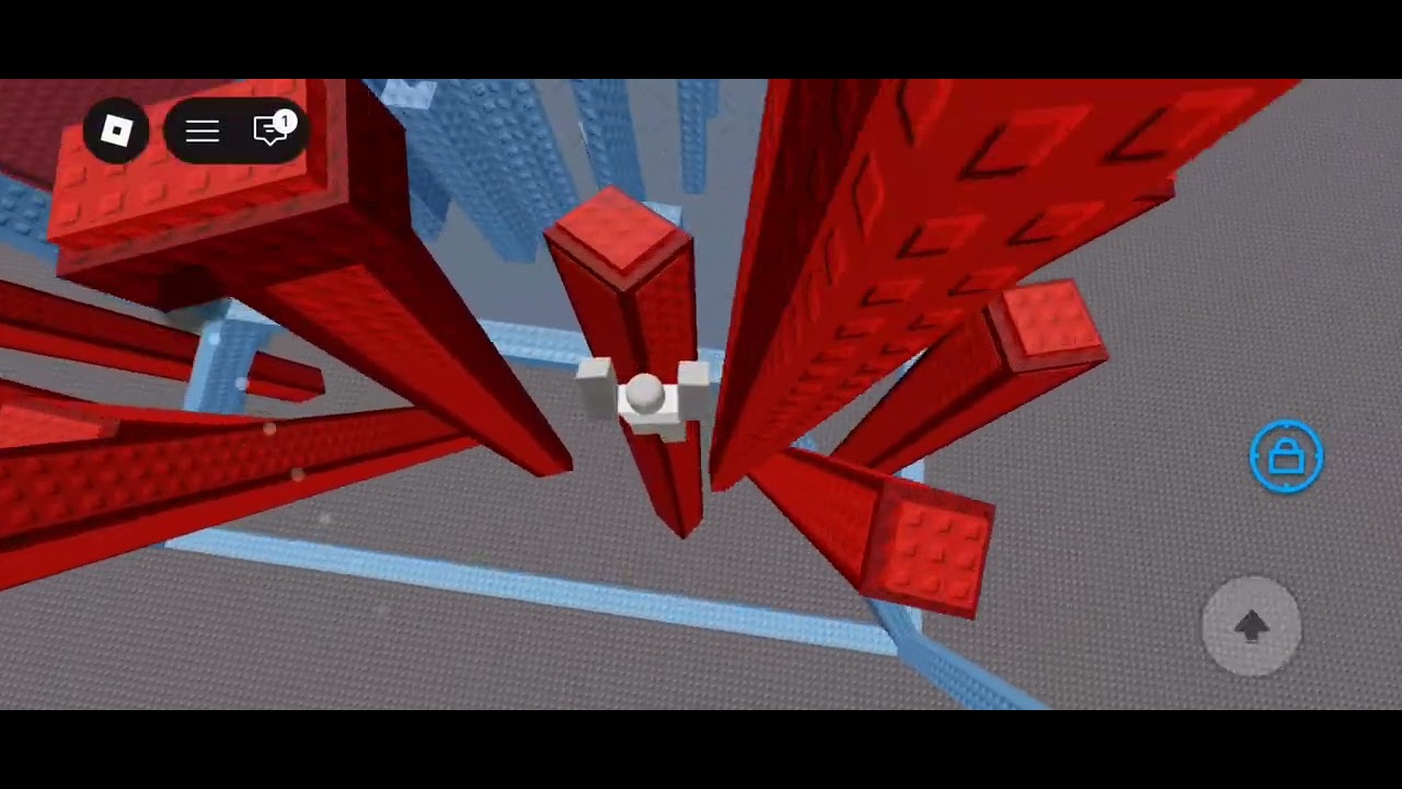 Beating the room of hypercube | roblox obby