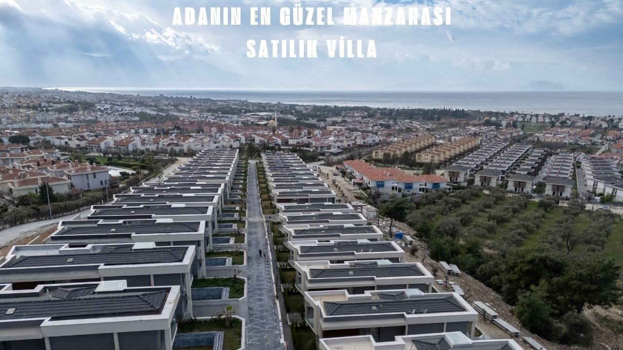Full Manzara ve Geniş Yaşam Alanlarına Sahip Villa Turu - Kuşadası Satılık Villa #253