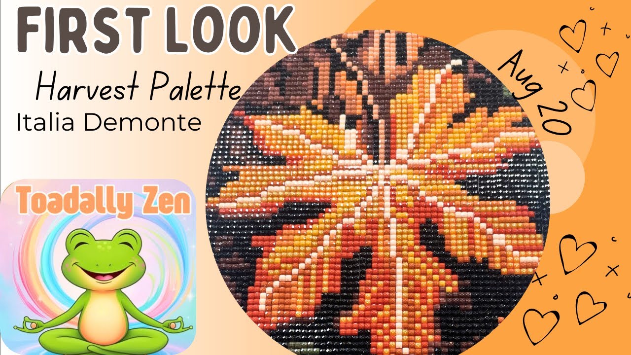 Harvest Palette from Italia Diamante Creations | Diamond Painting Kit Unboxing |First look + Revie w