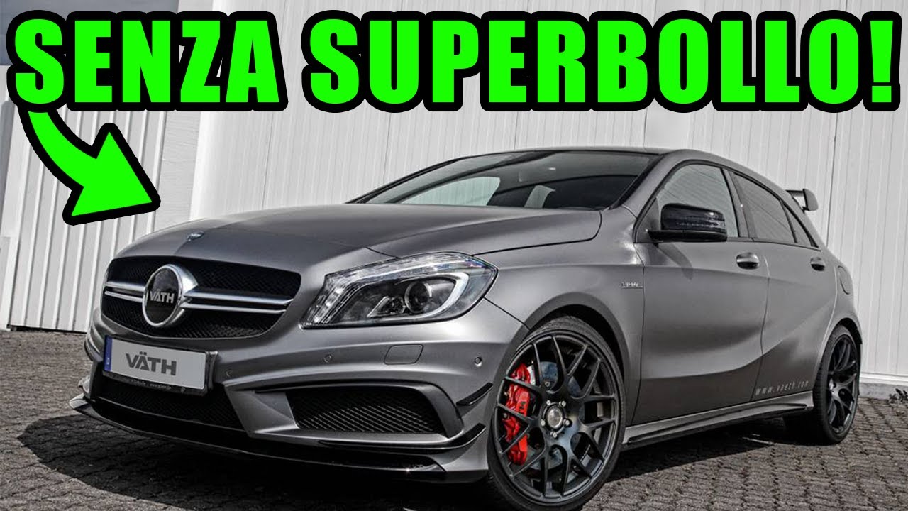 Auto sportive SENZA Superbollo