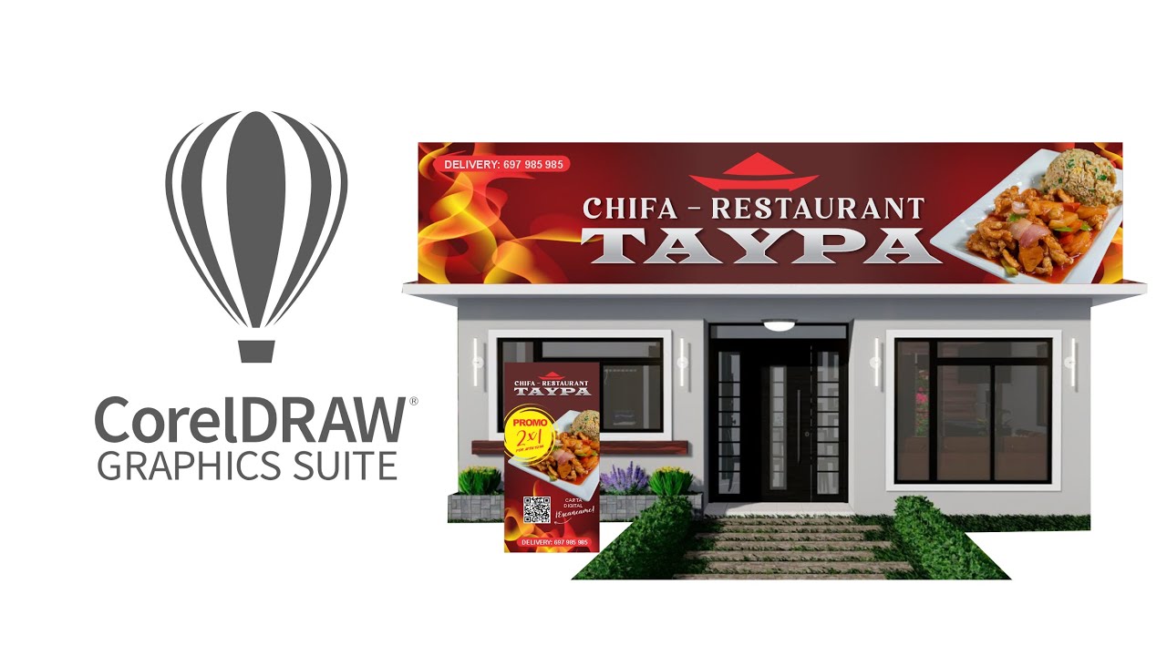 🔴¡Clase en Vivo! Diseñando Gigantografias en CorelDRAW
