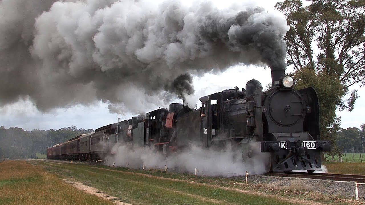 Steam on Show at Victorian Goldfields Railway - Part 1: Australian Trains