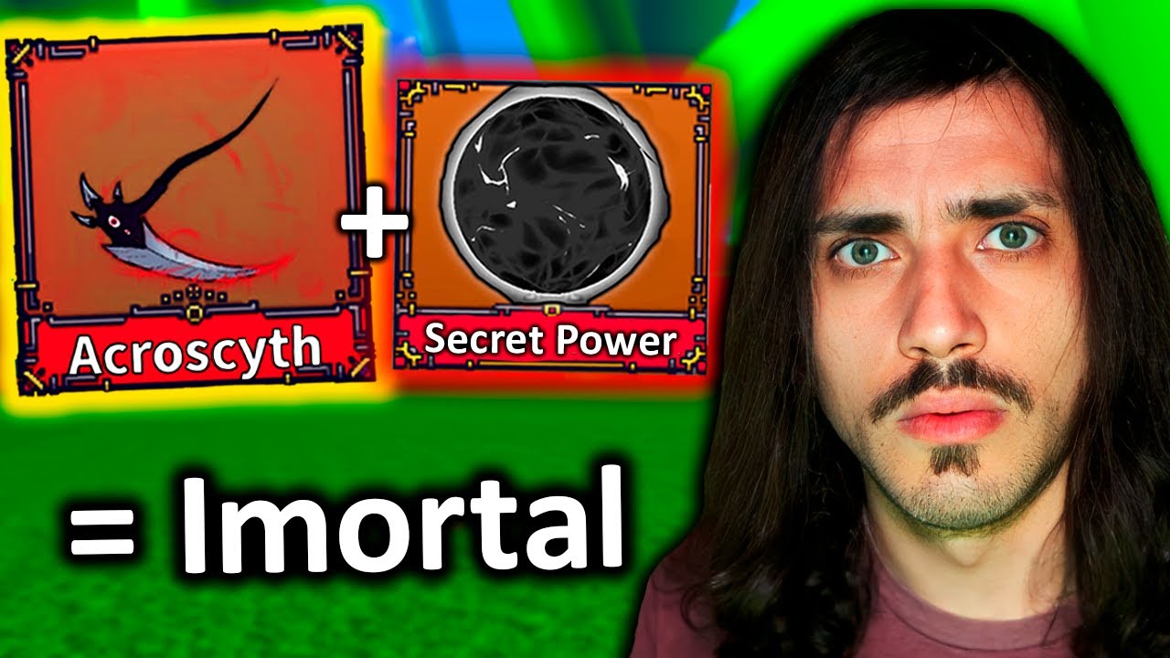 TUNEI a ACRO FOICE e ME TORNEI IMORTAL no KING LEGACY!! (fiz meu recorde na raid advanced)