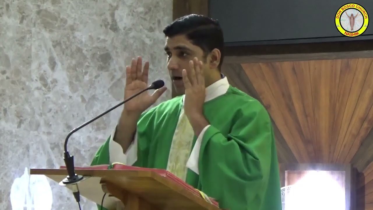Marathi Sermon || Fr Malcolm Pereira Capuchin ||