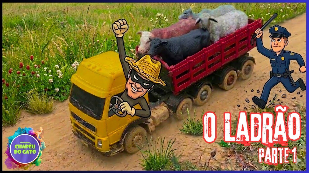 O Ladrão de Boi Voltou! Entrou na Fazenda e Levou as Vacas  Parte 1