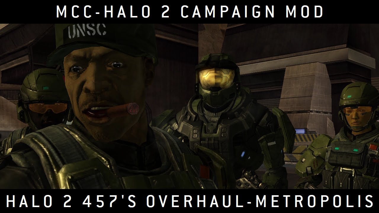 Halo MCC: Halo 2 Campaign Mod - Halo 2 457's Campaign Overhaul Metropolis
