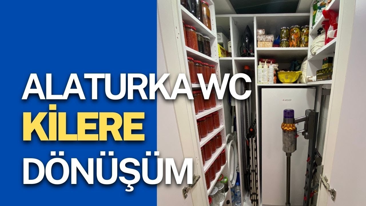 Alaturka WC Tuvaletin Kilere Dönüşümü