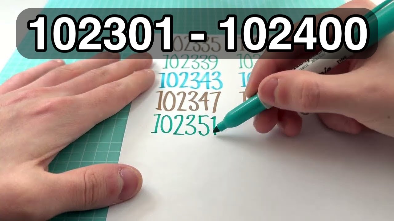 ✍️ Writing 102301 to 102400