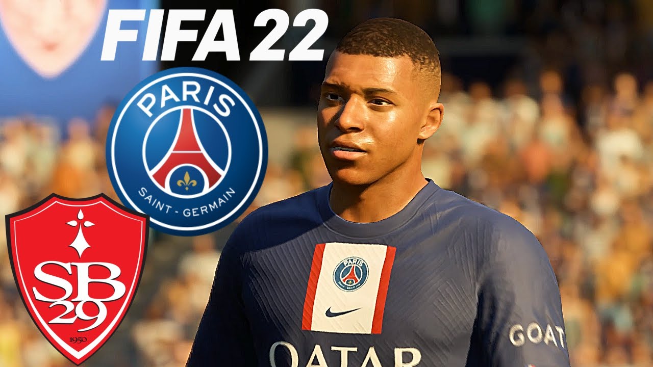 PSG vs BREST | FIFA 22 PS5 Ligue 1 Realistic Gameplay & Prediction 10 Septembre 2022