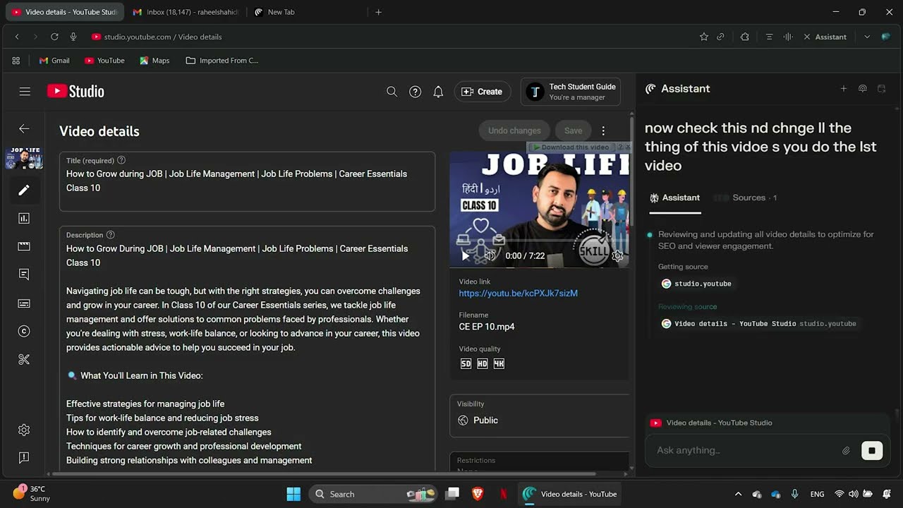 Perplexity Pro se YouTube Data Kaise Bharen? | AI Assistant Complete Guide 2025 | TSG