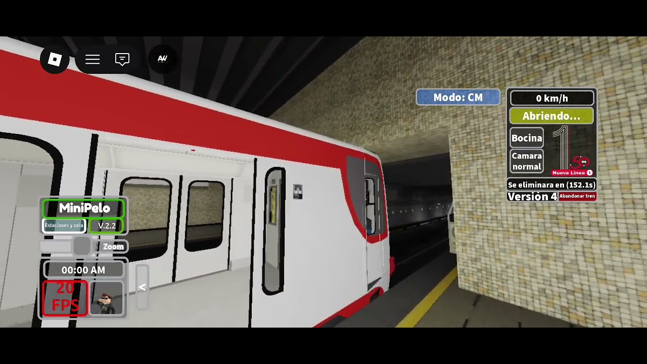  Metro de Santiago en Roblox 🚇 | Así cierran las puertas