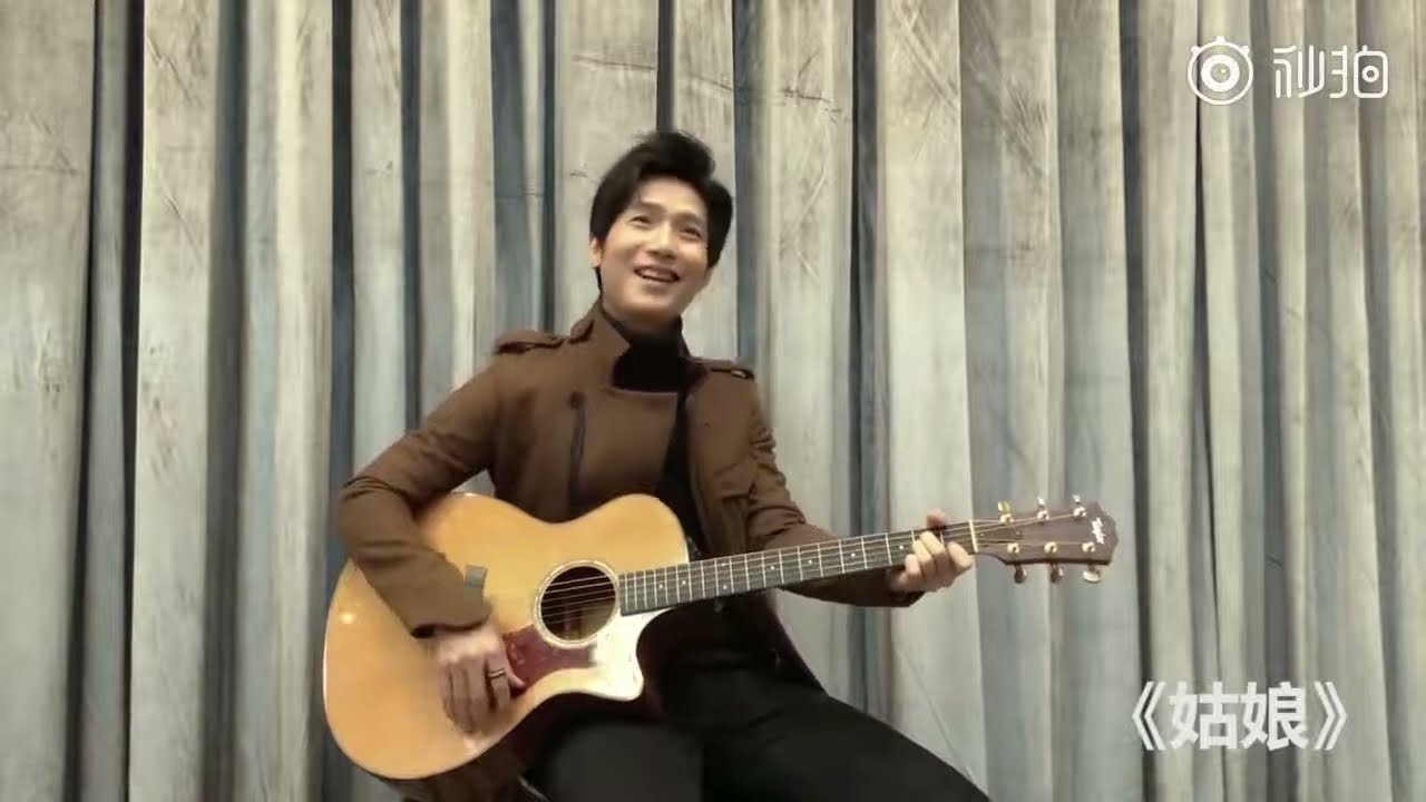 陈楚生 《姑娘》吉他弹唱 2019-1-29 Cheng Chusheng -Girl. He plays guitar and wins。