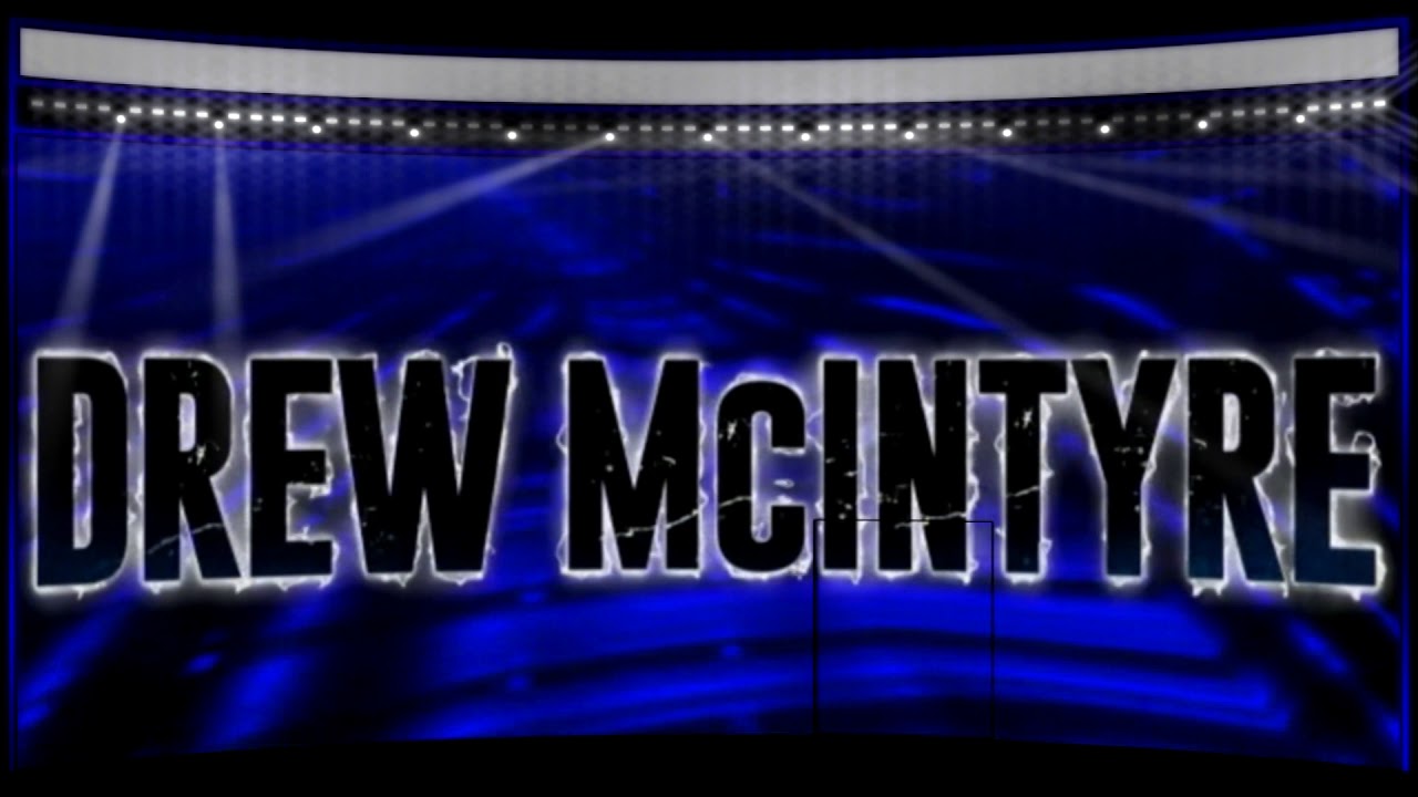 WWE WRESTLEMANIA 35 DREW MCINTYRE STAGE ONLY (WITH CROWD)