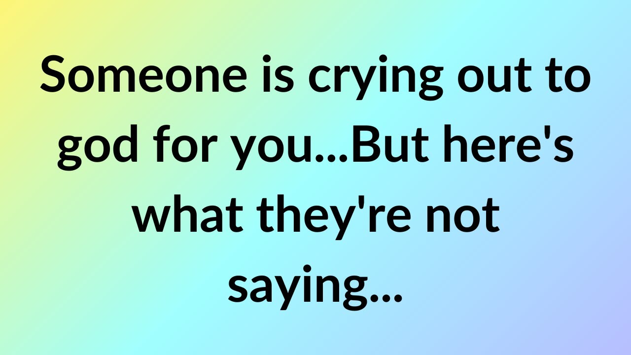 🔴Today god message |  Someone is crying out to god for you... But here's what they're not saying...