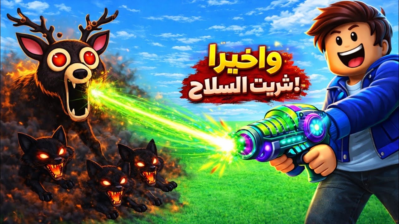 شريت سلاح فضائي لمهاجمة الثعالب في ماب الغابة 99 للية