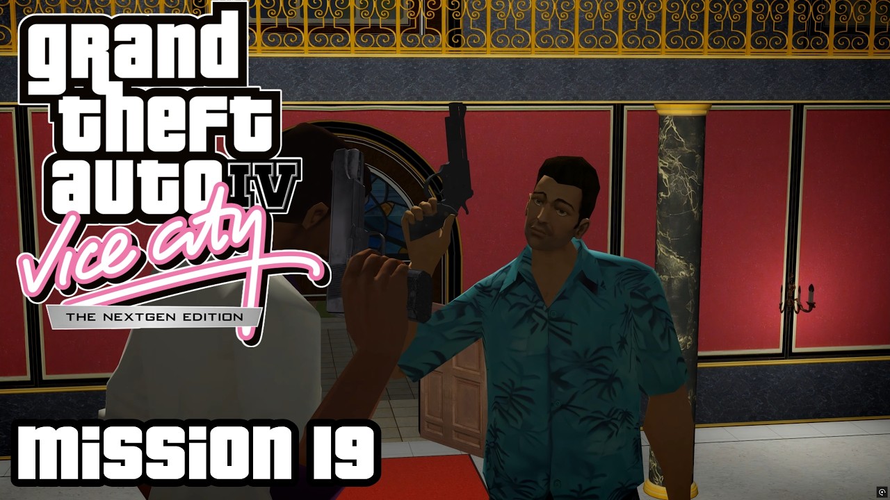 GTA Vice City NextGen Edition - Rub Out - Mission 19 (4K 60 FPS)