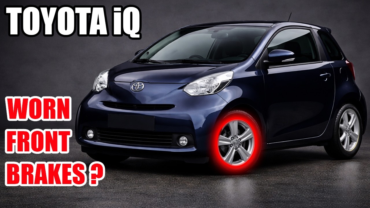How To Replace Front Brakes | Toyota iQ 2008-2015