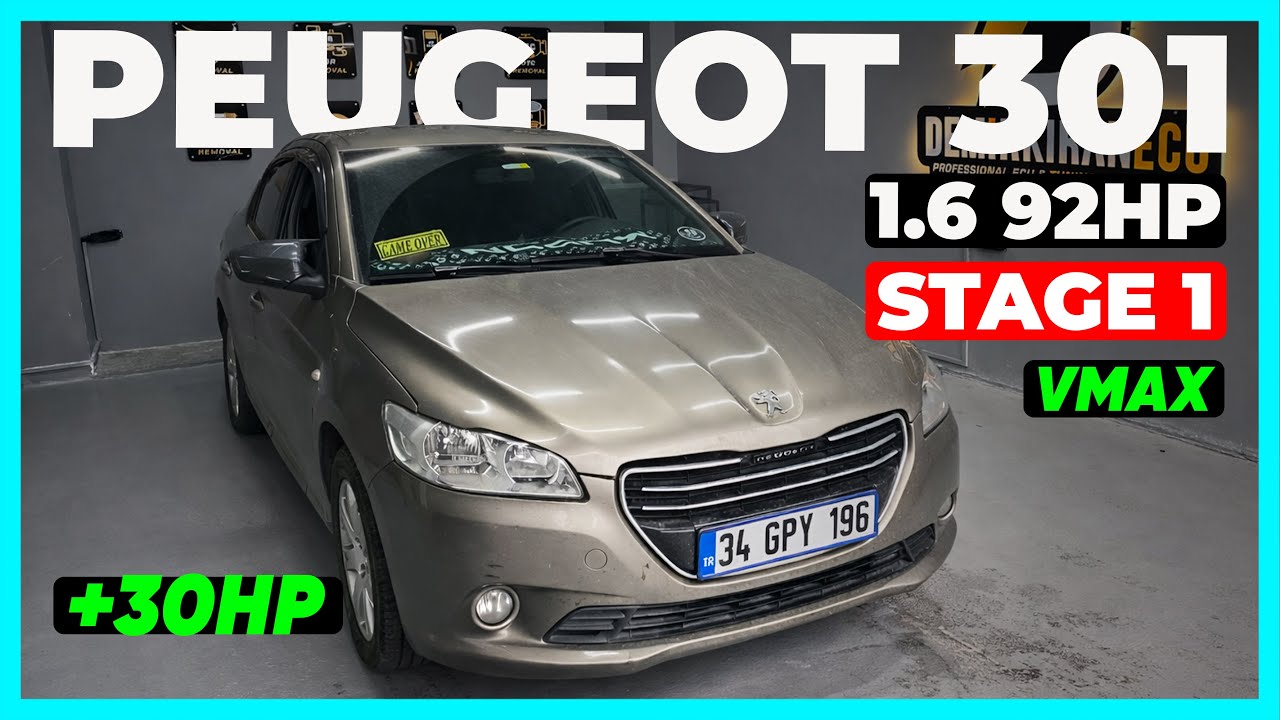 Peugeot 301 1.6 HDi Performans Yazılımı | Gerçek Test