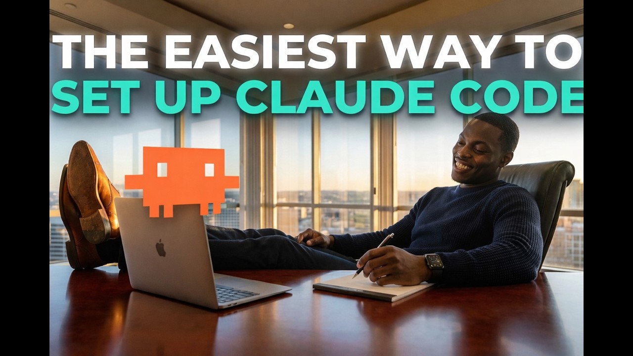 Claude Code SETUP for BEGINNERS 💻  (5 Min Tutorial)