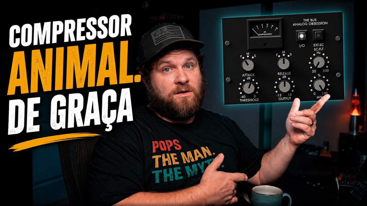 I tested the new Analog Obsession COMPRESSOR on the drum bus