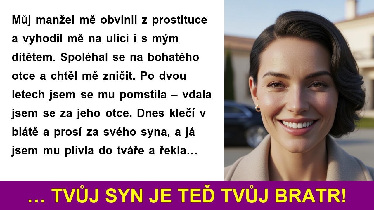 Vdala jsem se za OTCE svého manžela který mě vyhodil Můj syn se stal jeho bratrem