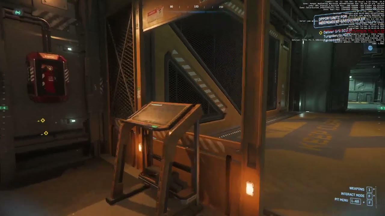 Star Citizen 4.1 Freight Elevator Bug