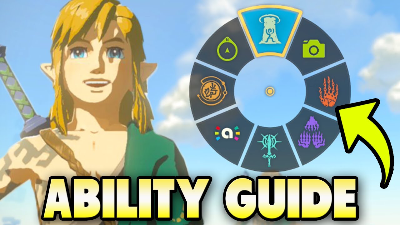 ВСЕ 7 СПОСОБНОСТЕЙ и как их получить в Legend of Zelda: Tears of the Kingdom!