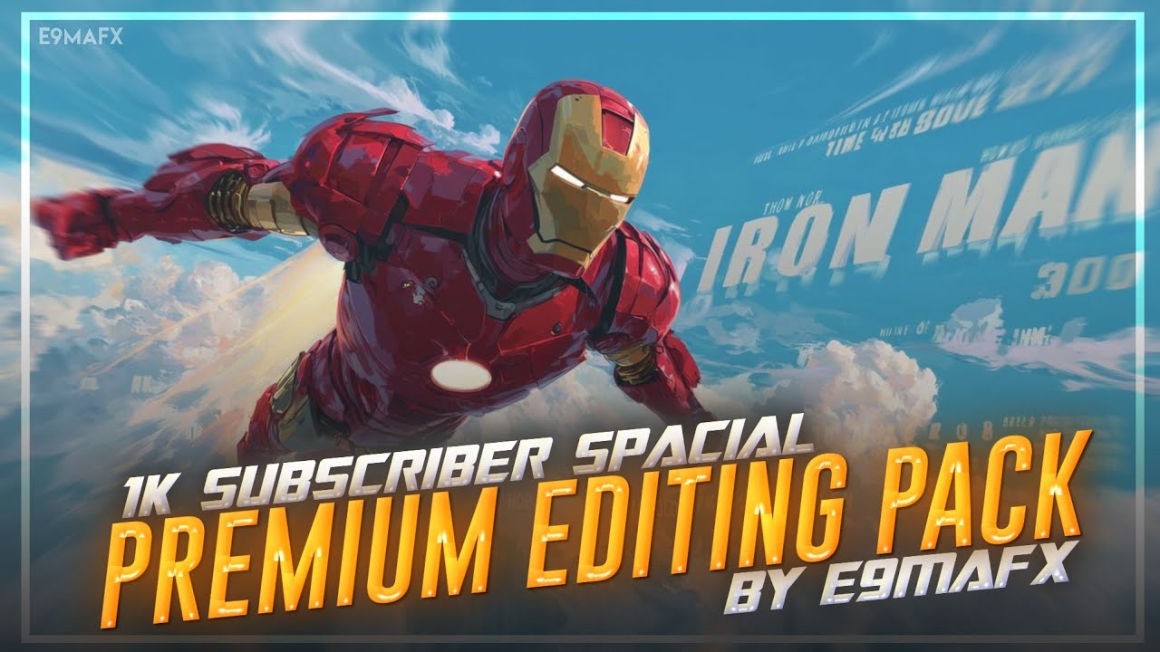 1k Subscriber Spacial Premium Editing Pack For Alight Motion || Free Premium Pack || By e9mafx ✅