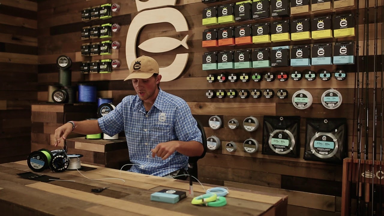 Splicing Fly Line into Backing - How to Series  // Cortland Spliceable Hollow Core Backing