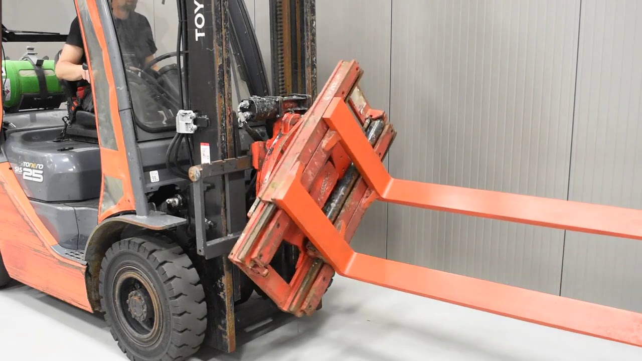 P481   FORK POSITIONER WITH 360&deg; ROTATOR  www.chuf.com