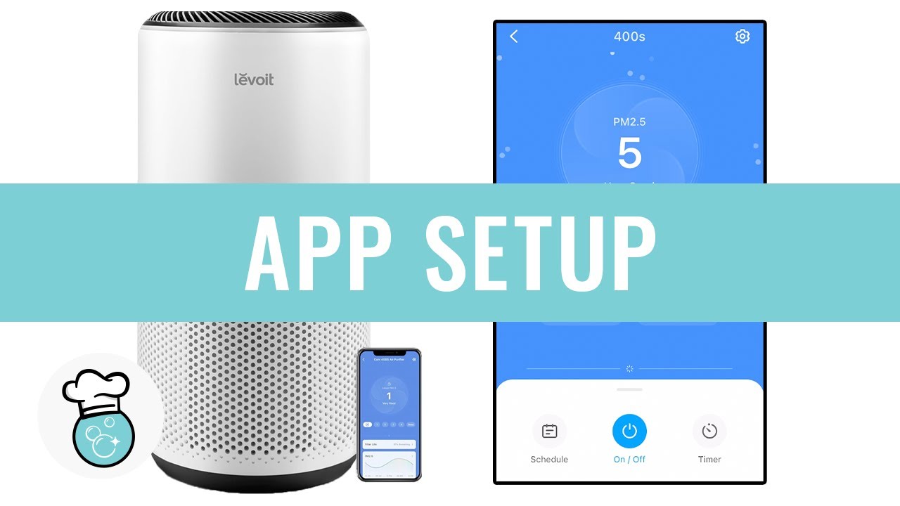 LEVOIT Air Purifier Core 400S App Setup Tutorial