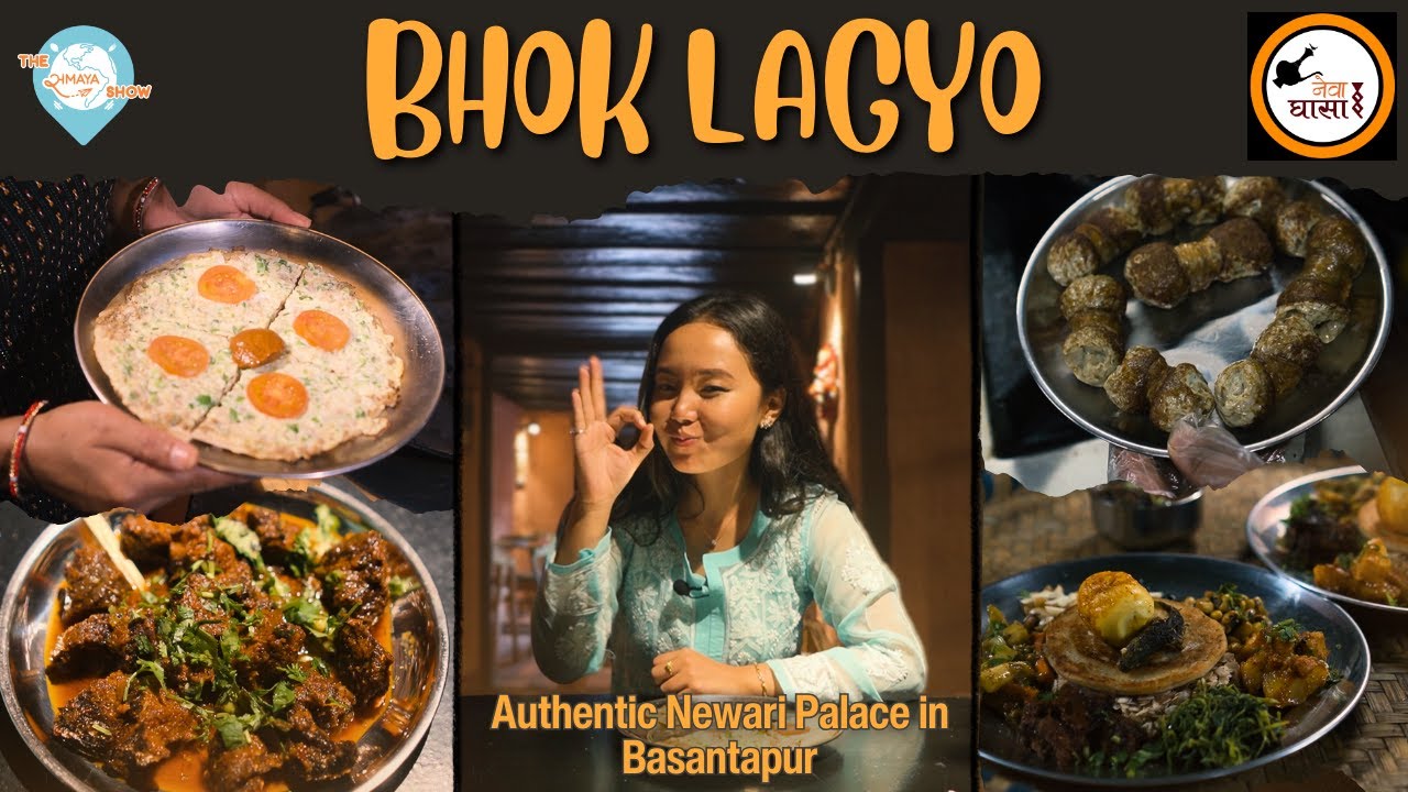 Beautiful Newari-Style Eatery in Basantapur 😍| Newa Ghasa | Bhok Lagyo Ep 30