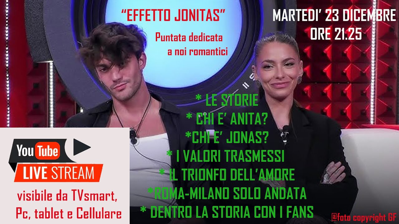 Effetto Jonitas  puntata zero